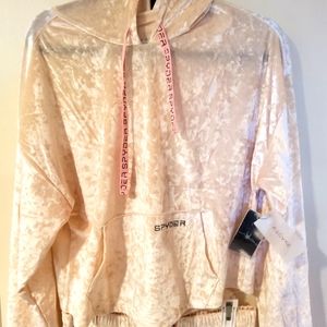 Athletic junior jump suit light pink medium junior